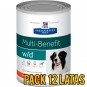 Pack 12 latas Hills w/d Multi-Benefit canino