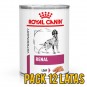 Pack 12 Latas Royal Canin Renal Canino