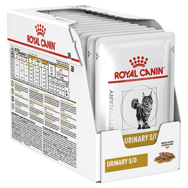 Pack 12 Pouch Royal Canin Urinary S/O Felino