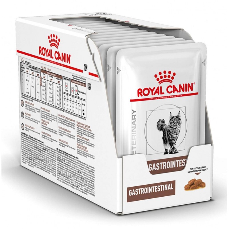 Pack 12 Pouch Royal GastroIntestinal Felino