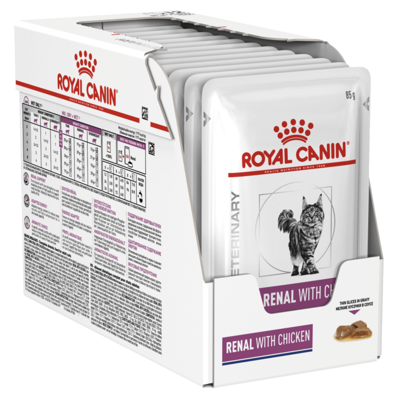 Pack 12 Pouch Royal Canin Renal Felino