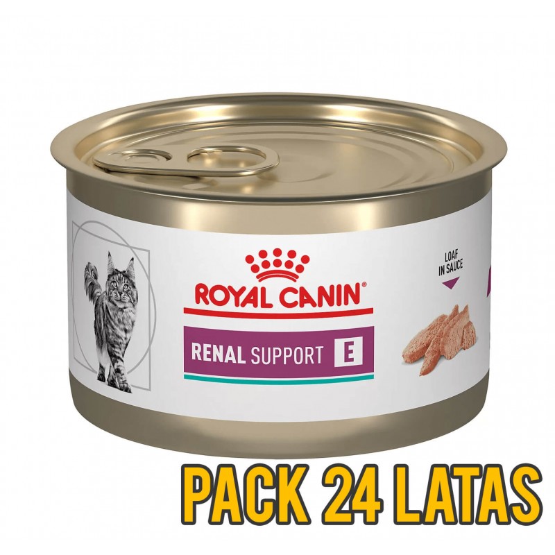 Pack 24 latas Royal Renal Support E Felino