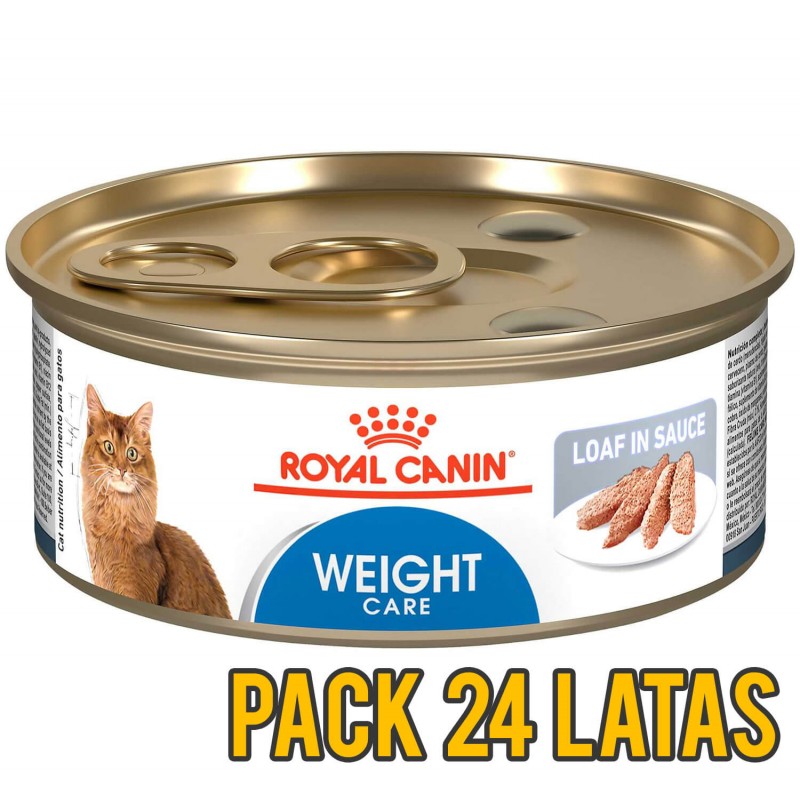 Pack 24 latas Royal Weight Care Felino