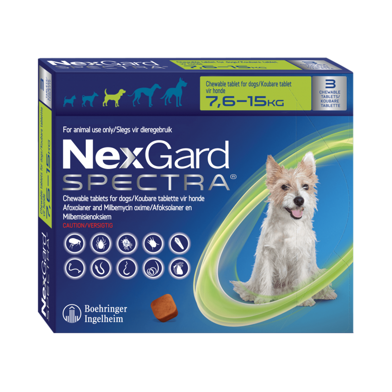 Nexgard SPECTRA 7,6 a 15kg