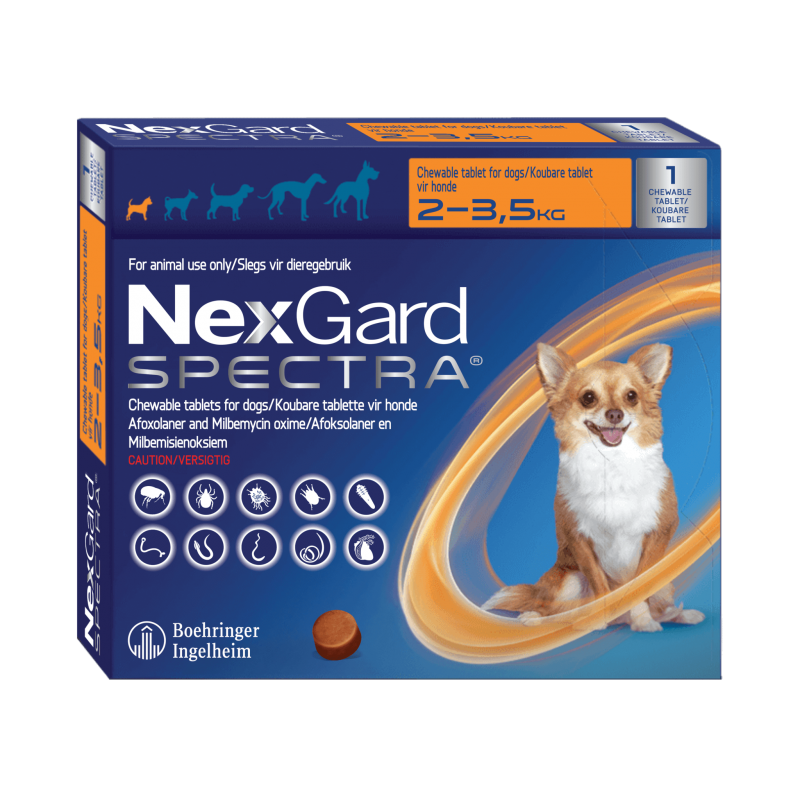 Nexgard SPECTRA 2 a 3,5kg