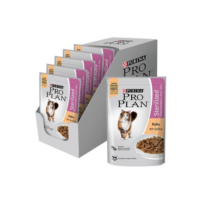 Pack 15 Pouch ProPlan Sterilized Cat