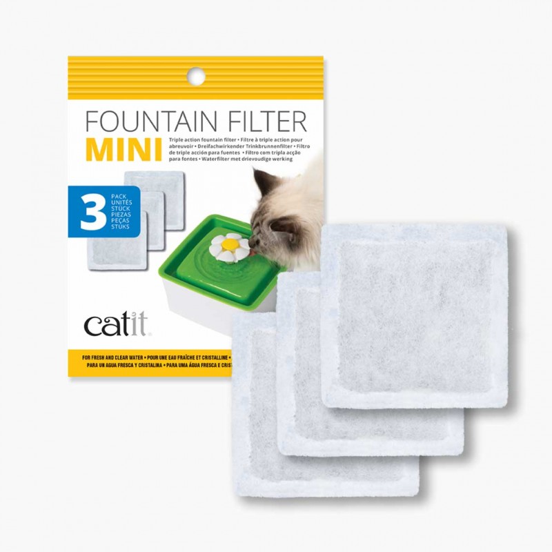 Catit Fountain Filter MINI - 3 Unidades