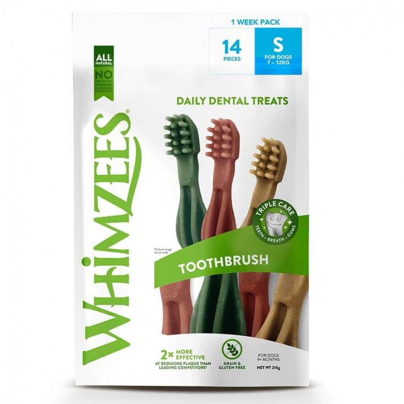 Whimzees Toothbrush Pack Dental 210g