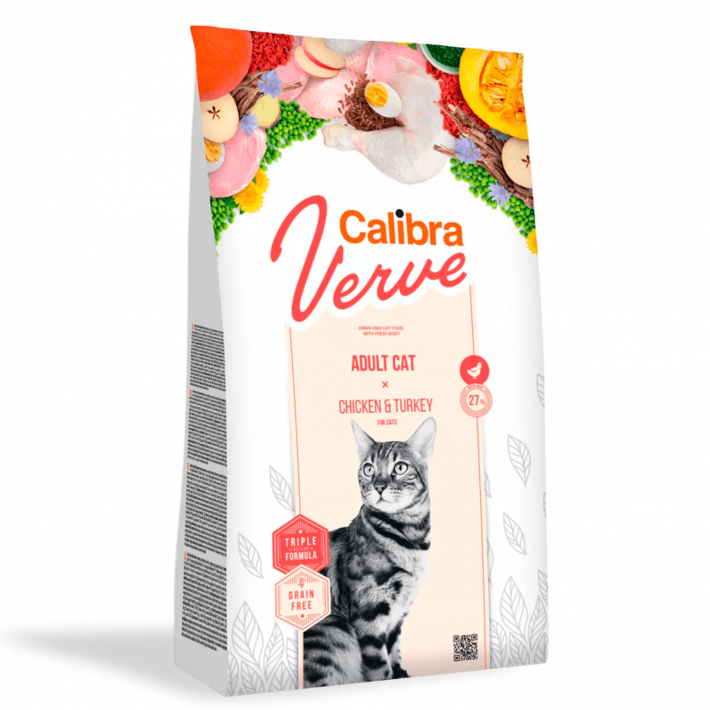 Calibra Verve Adult Cat Chicken & Turkey 3,5kg