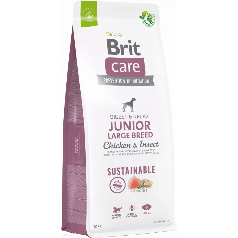 Brit Junior Large Chicken & Insect 12Kg