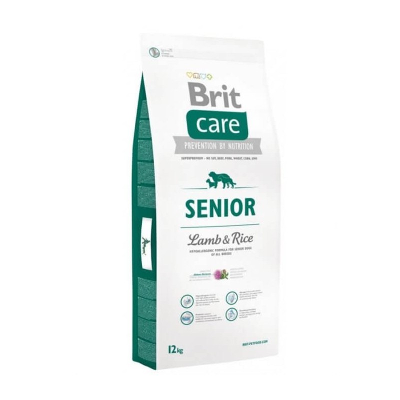 Brit Care Senior Cordero y Arroz 12Kg